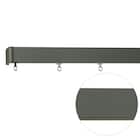 オーダーカーテンレール(NTレガートユニ Aセット グレー シングル 2.00m) 1枚目画像