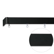 オーダーカーテンレール(NTレガートユニ Mセット ブラック)