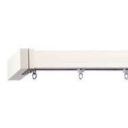 オーダーカーテンレール(NTレガートスクエア Mセット ホワイトグレイン 正面付け)