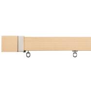 オーダーカーテンレール(NTレガートスクエア Aセット ナチュラルグレイン 正面付け)