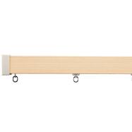 オーダーカーテンレール(NTレガートスクエア Bセット ナチュラルグレイン 正面付け)