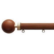 オーダーカーテンレール(NTレガートプリモ Aセット ウォールナット 正面付け)