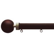 オーダーカーテンレール(NTレガートプリモ Aセット ダークマホガニー 正面付け)