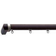 オーダーカーテンレール(NTレガートプリモ Mセット ダークマホガニー 正面付け)