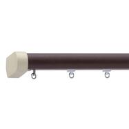 オーダーカーテンレール(NTレガート メタルMセット ダークマホガニー 正面付け)