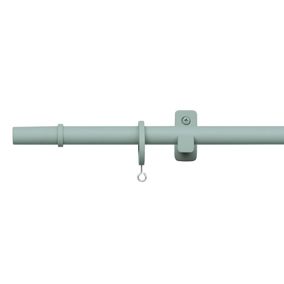 オーダーカーテンレール(NTモノブレンド16 Aセット ブルーグレー シングル1.20m) 1枚目画像