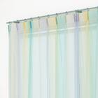 オーダーカーテンレール(NTモノブレンド16 Aセット ブルーグレー シングル1.20m) 2枚目画像