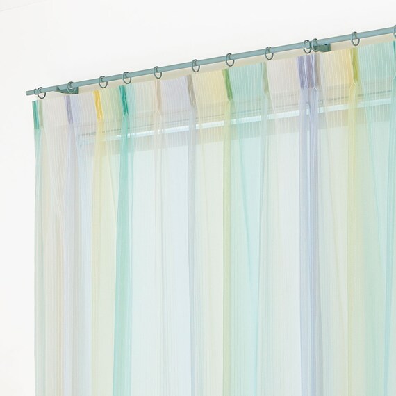 オーダーカーテンレール(NTモノブレンド16 Aセット ブルーグレー シングル1.20m) 2枚目画像