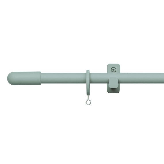 オーダーカーテンレール(NTモノブレンド16 Bセット ブルーグレー シングル1.20m) 1枚目画像