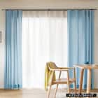 オーダーカーテンレール(NTモノ Cセット ブラック シングル1.20m) 10枚目画像