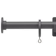 オーダーカーテンレール(NTモノ Bセット ダークグレー)