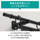 オーダーカーテンレール(NTモノ Aセット ラテホワイト シングル1.20m) 2枚目画像