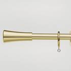 オーダーカーテンレール(NTグレイスブライト16 Aセット ゴールド シングル1.20m) 1枚目画像