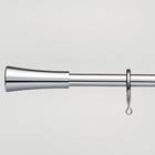 オーダーカーテンレール(NTグレイスブライト16 Aセット シルバー シングル1.20m) 1枚目画像