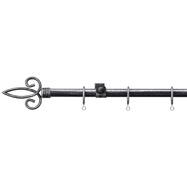 オーダーカーテンレール(NTクラスト19 Dセット アンティークブラック 正面付け)