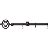 オーダーカーテンレール(NTクラスト19 Aセット ブラック 正面付け)