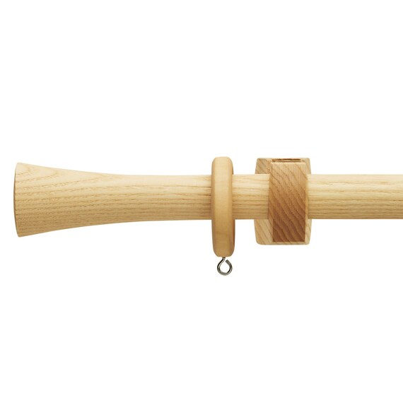 オーダーカーテンレール(NTノルディ25 Cセット アッシュ シングル1.20m) 1枚目画像