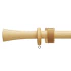 オーダーカーテンレール(NTノルディ25 Cセット アッシュ シングル1.20m) 1枚目画像