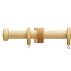 オーダーカーテンレール(NTノルディ25 Eセット アッシュ シングル1.20m) 1枚目画像