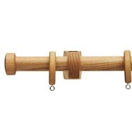 オーダーカーテンレール(NTノルディ25 Eセット オーク)