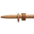 オーダーカーテンレール(NTノルディ25 Aセット チェリー シングル1.20m) 1枚目画像