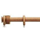 オーダーカーテンレール(NTノルディ25 Dセット チェリー シングル1.20m) 1枚目画像