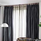 オーダーカーテンレール(NTノルディ25 Bセット ウォールナット シングル1.20m) 13枚目画像