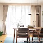 オーダーカーテンレール(NTノルディ25 Bセット ウォールナット シングル1.20m) 14枚目画像