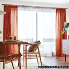 オーダーカーテンレール(NTノルディ25 Cセット ウォールナット シングル1.20m) 14枚目画像