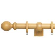 オーダーカーテンレール(NTウッディ28 Bセット ナチュラルグレイン 正面付け)