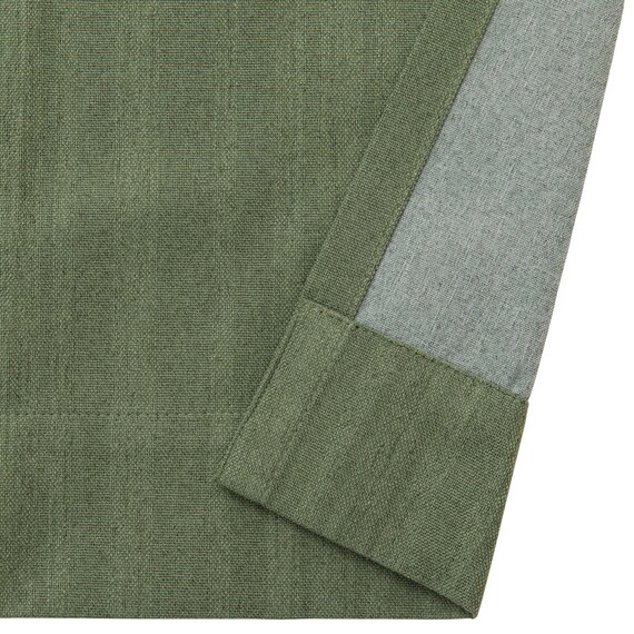 遮光1級・遮熱・遮音カーテン(RD215 イエローグリーン 100X110X2) 4枚目画像