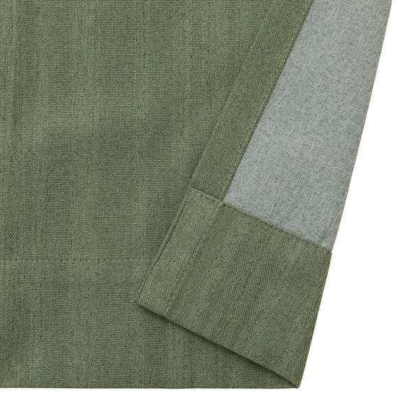 遮光1級・遮熱・遮音カーテン(RD215 イエローグリーン 100X110X2) 4枚目画像