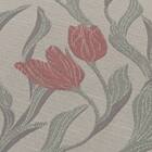 裏地付き遮光2級・遮熱ジャカードカーテン(PK321 レッド 100X110X2) 2枚目画像