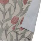 裏地付き遮光2級・遮熱ジャカードカーテン(PK321 レッド 100X110X2) 4枚目画像