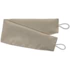 遮光2級・遮熱カーテン&ミラーレース4枚セット(RP020 ベージュ 100X110X4) 7枚目画像