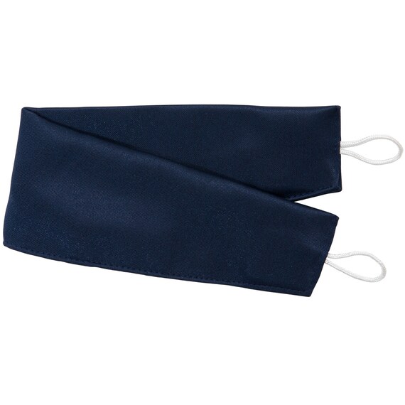 遮光1級・遮熱カーテン&ミラーレース4枚セット(RP020 ネイビー 100X110X4) 7枚目画像