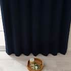 遮光1級・遮熱カーテン&ミラーレース4枚セット(RP020 ネイビー 100X110X4) 8枚目画像