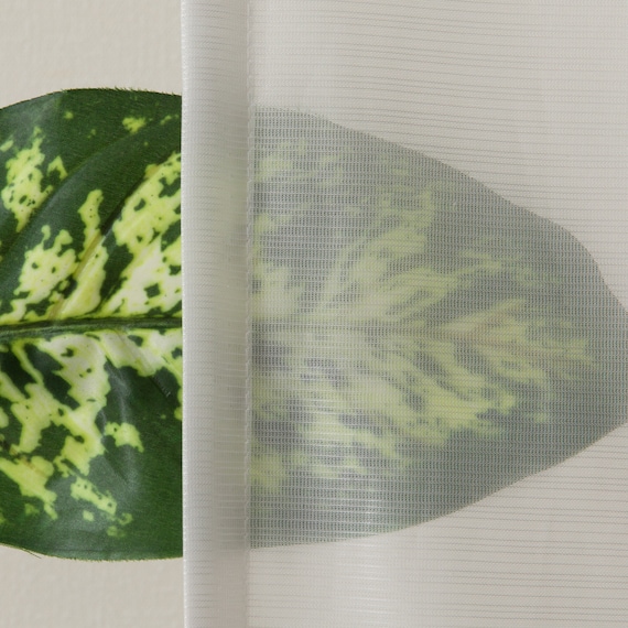 遮光1級・遮熱カーテン&ミラーレース4枚セット(RP020 ネイビー 100X110X4) 12枚目画像