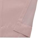 遮光2級・遮熱カーテン&ミラーレース4枚セット(RP020 ローズ 100X110X4) 6枚目画像