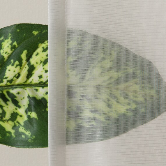 遮光2級・遮熱カーテン&ミラーレース4枚セット(RP020 ローズ 100X110X4) 12枚目画像