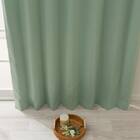 遮光2級・遮熱カーテン&ミラーレース4枚セット(RP020 グリーン 100X110X4) 8枚目画像