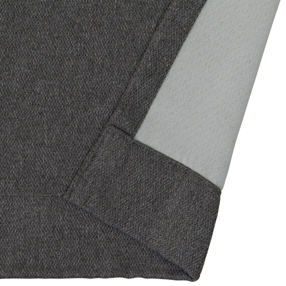 遮光2級・遮熱カーテン&ミラーレース4枚セット(RP021 ダークグレー 100X110X4) 6枚目画像