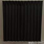 遮光2級・遮熱カーテン&ミラーレース4枚セット(RP021 ダークグレー 100X110X4) 10枚目画像