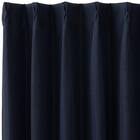 遮光1級･遮熱カーテン＆ミラーレース4枚セット(RP021 ネイビー 100X110X4) 4枚目画像