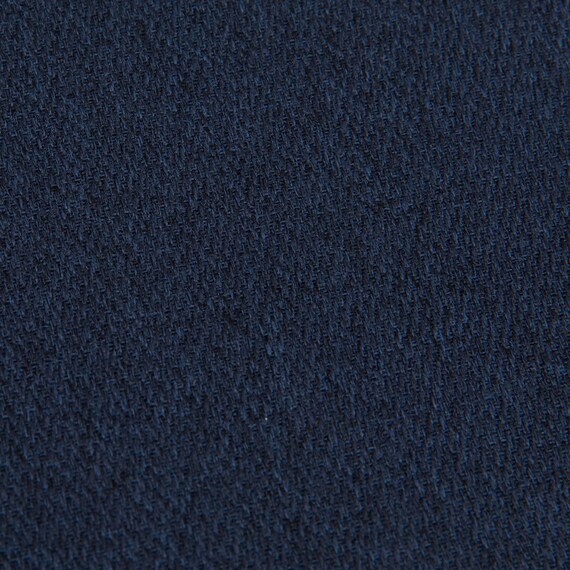 遮光1級・遮熱カーテン&ミラーレース4枚セット(RP021 ネイビー 100X110X4) 5枚目画像