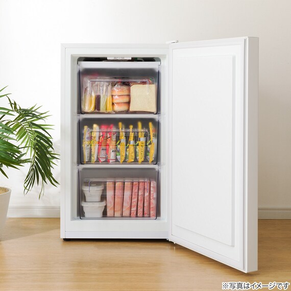 71L 1ドア 冷凍庫 (GZ2G01 ホワイト)延長保証付き(リサイクル回収なし) 7枚目画像
