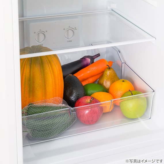 160L 2ドア霜取り不要冷凍冷蔵庫(GZ2G01 ブラック)延長保証付き(リサイクル回収なし) 8枚目画像