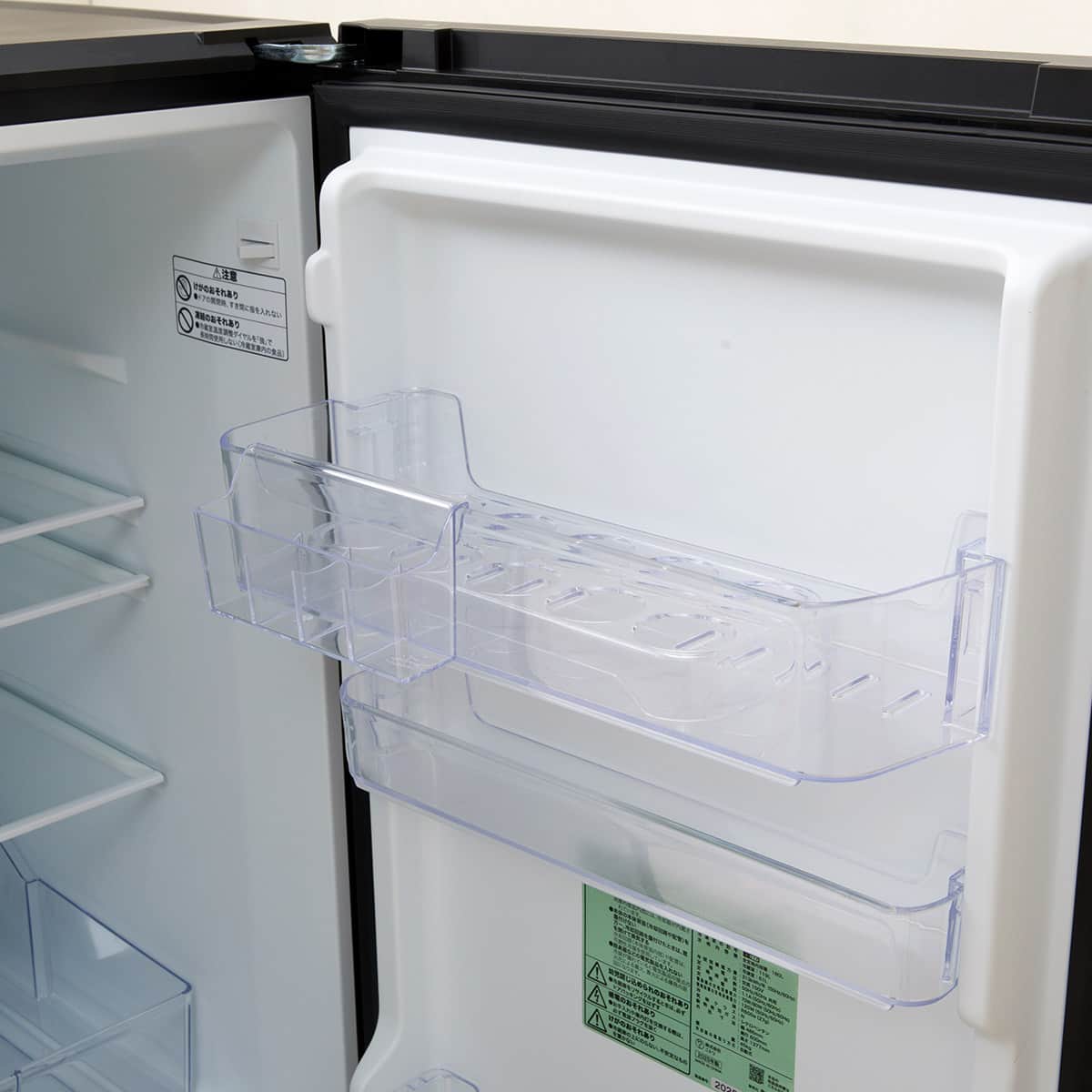 【引取に来ていただける方】2ドア冷蔵庫 180L 2ドア霜取り不要冷凍冷蔵庫(GZ2G02 ブラック)延長保証付き