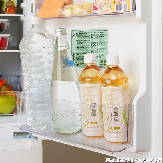 180L 2ドア霜取り不要冷凍冷蔵庫(GZ2G02 ブラック)延長保証付き(リサイクル回収なし) 7枚目画像