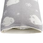 のびのびパイルまくらカバー(DM3シマエナガGY) 4枚目画像